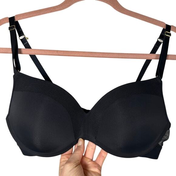 Lively Black All Day No Wire Push Up Bra Women's 34C - Picture 4 of 11